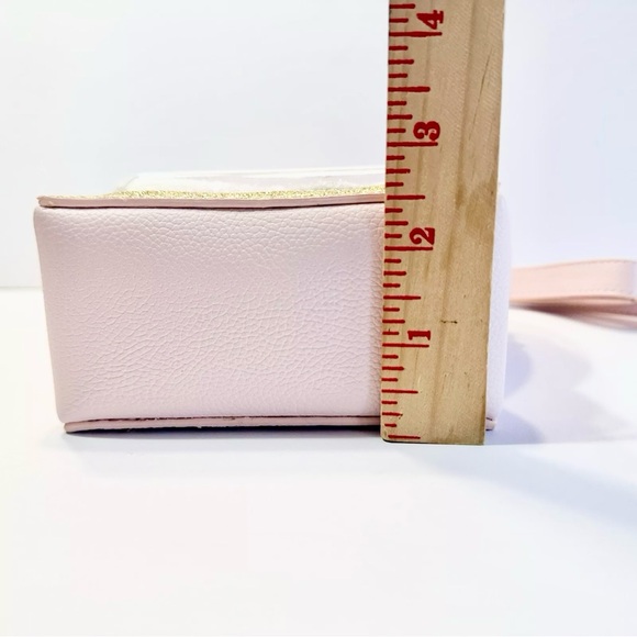 Bath & Body Works Snow Globe Mouse Crossbody Purse Cosmetic Bag Pink - Picture 15 of 16